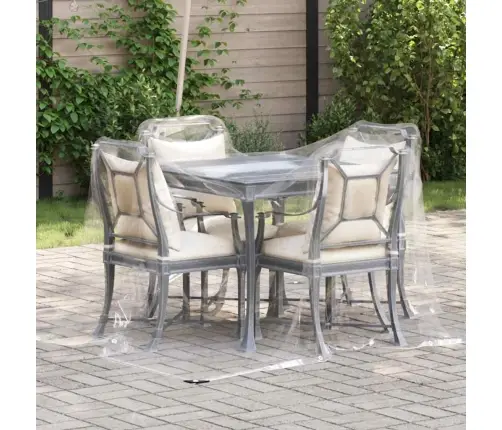 Läbipaistev Presenning Aasadega 2 X 2 M Pvc