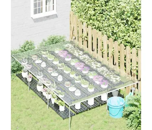 Caurspīdīgs Brezents Ar Cilpām 2X3 M Pvc Vidaxl