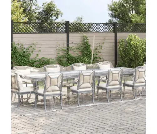 Skaidrus Brezentas Su Kilpomis 3X10 M Pvc