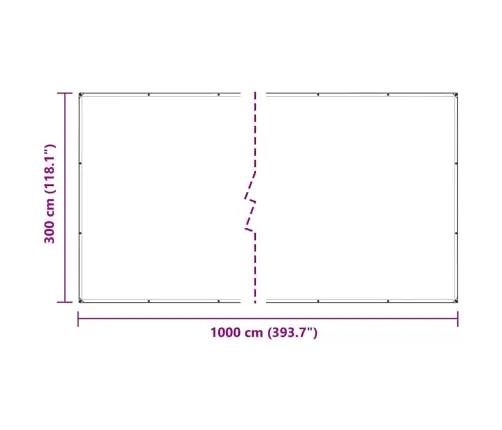 Skaidrus Brezentas Su Kilpomis 3X10 M Pvc