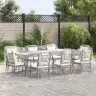 Caurspīdīgs Brezents Ar Cilpām 4X5 M Pvc Vidaxl