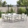 Caurspīdīgs Brezents Ar Cilpām 6X6 M Pvc Vidaxl