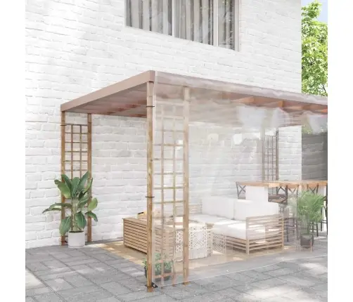 Läbipaistev Present Aasadega 8X8 M Pvc