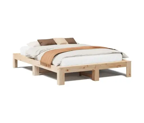 Voodiraam Ilma Madratsita, 140 X 200 cm Männipuit