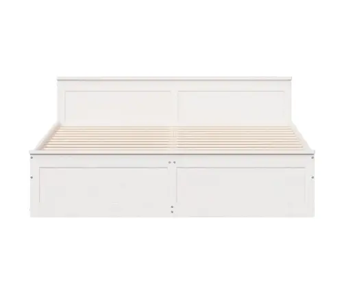 Peatsiga Voodiraam, Ilma Madratsita, 200 X 200 cm Männipuit