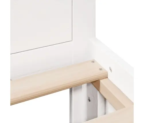 Peatsiga Voodiraam, Ilma Madratsita, 200 X 200 cm Männipuit