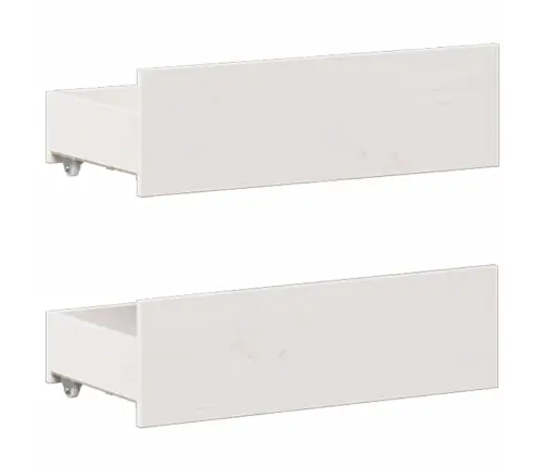 Lovos Rėmas Be Čiužinio Su Galvūgaliu, Baltas, 180X200cm Pušis