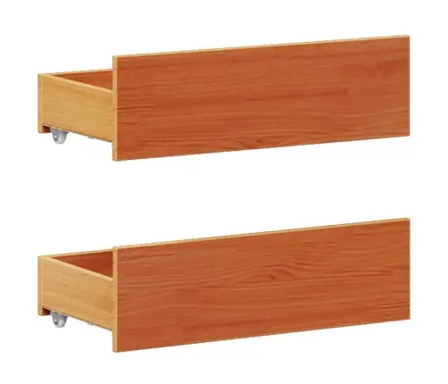 Gulta Bez Matrača, Ar Galvgali, 180X200 Cm, Priedes Koks Vidaxl