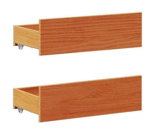 Gulta Bez Matrača, Ar Galvgali, 150X200 Cm, Priedes Koks Vidaxl