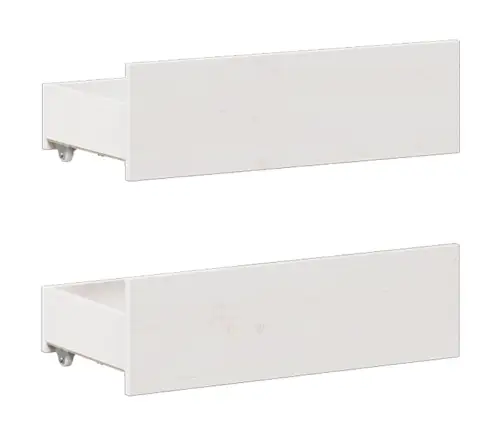 Lovos Rėmas Be Čiužinio Su Galvūgaliu, Baltas, 140X200cm Pušis