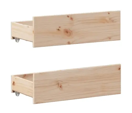 Gulta Bez Matrača, Ar Galvgali, 140X190 Cm, Priedes Koks Vidaxl