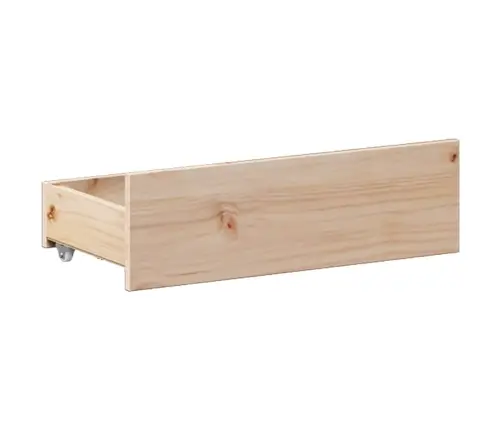 Gulta Bez Matrača, Ar Galvgali, 140X190 Cm, Priedes Koks Vidaxl