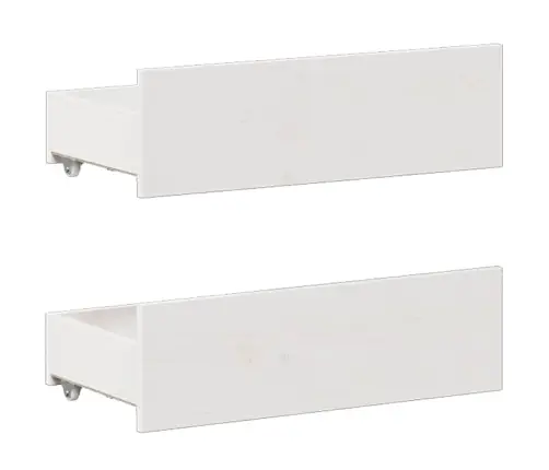 Lovos Rėmas Be Čiužinio Su Galvūgaliu, Baltas, 140X190cm Pušis