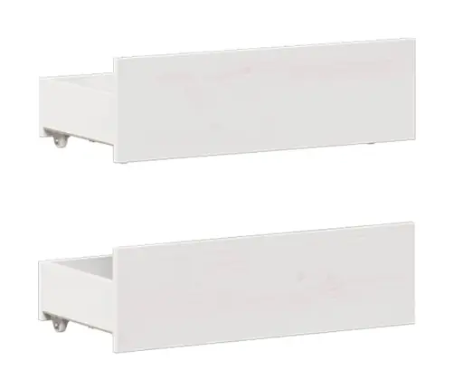 Lovos Rėmas Be Čiužinio Su Galvūgaliu, Baltas, 135X190cm Pušis