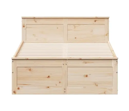 Lovos Rėmas Be Čiužinio Su Galvūgaliu, 120X190cm Pušis