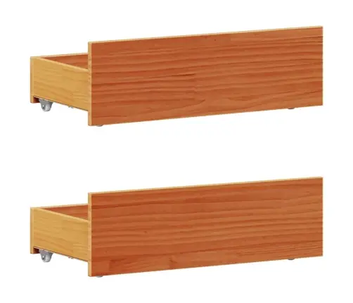 Lovos Rėmas Su Galvūgaliu/Be Čiužinio, Rudas, 75X190cm Pušis