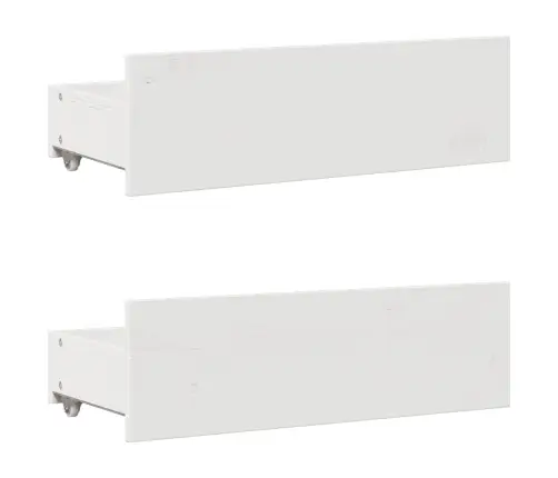 Gulta Bez Matrača, Ar Atvilktnēm, 150X200 Cm, Priedes Masīvkoks Vidaxl