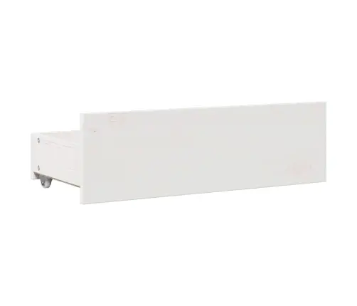 Gulta Bez Matrača, Ar Atvilktnēm, 150X200 Cm, Priedes Masīvkoks Vidaxl