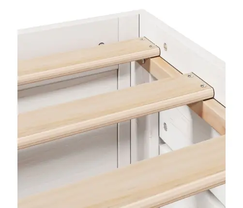 Voodiraam Ilma Madratsita Sahtlitega, 90 X 200 cm Männipuit