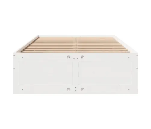 Lovos Rėmas Be Čiužinio Su Stalčiais, Baltas, 135X190cm Pušis