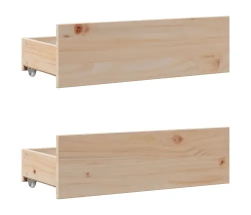 Lovos Rėmas Be Čiužinio Su Stalčiais, 120X190cm Pušis