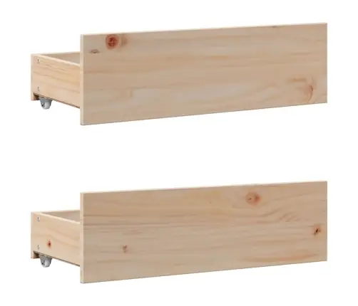 Voodiraam Ilma Madratsita Sahtlitega , 75 X 190 cm Männipuit