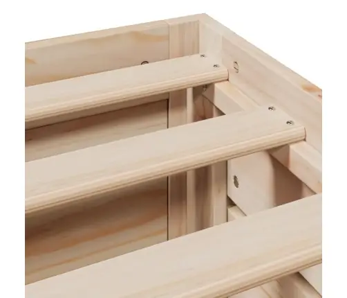 Voodiraam Ilma Madratsita Sahtlitega , 75 X 190 cm Männipuit