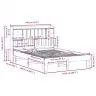 Gulta Bez Matrača, 140X200 Cm, Priedes Masīvkoks Vidaxl