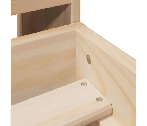 Lovos Rėmas Be Čiužinio, 100X200cm Pušies Medienos Masyvas