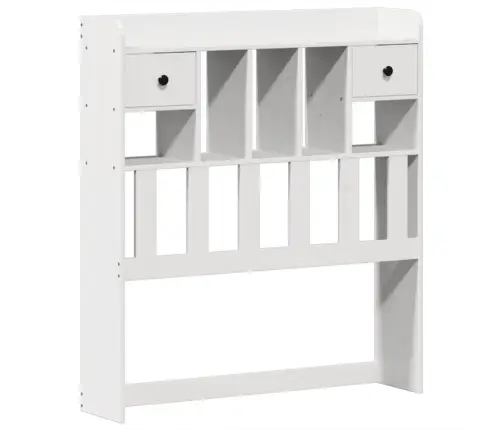 Lovos Rėmas Be Čiužinio, Baltas, 90X200cm Pušies Masyvas