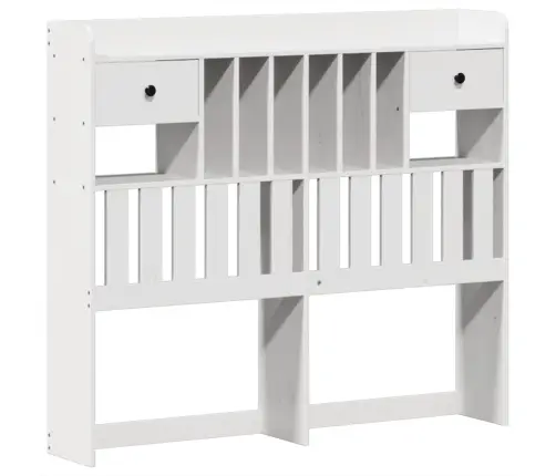 Lovos Rėmas Be Čiužinio, Baltas, 135X190cm Pušies Masyvas