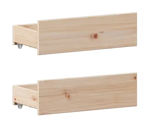 Lova Su Knygų Spinta Be Čiužinio, 180X200cm Pušies Masyvas