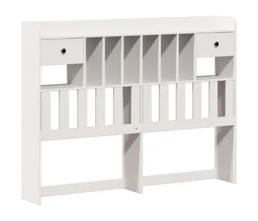 Gulta Ar Grāmatu Plauktu, Bez Matrača, 160X200 Cm, Priedes Koks Vidaxl