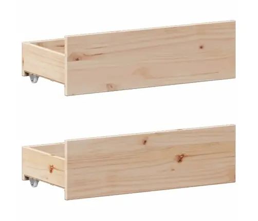 Lova Su Knygų Spinta Be Čiužinio, 140X200cm Pušies Masyvas