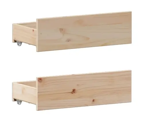 Lova Su Knygų Spinta Be Čiužinio, 135X190cm Pušies Masyvas