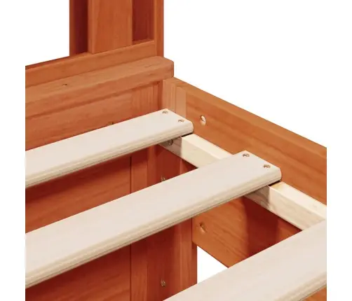 Gulta Ar Grāmatu Plauktu, Bez Matrača, 75X190 Cm, Priede Vidaxl Gulta Ar Grāmatu Plauktu, Bez Matrača, 75X190 Cm, Priede Vidaxl