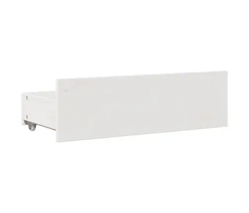 Gulta Ar Grāmatu Plauktu, Bez Matrača, 140X190 Cm, Priedes Koks Vidaxl