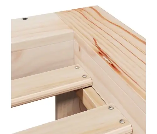 Voodiraam Ilma Madratsita, 135 X 190 cm Männipuit