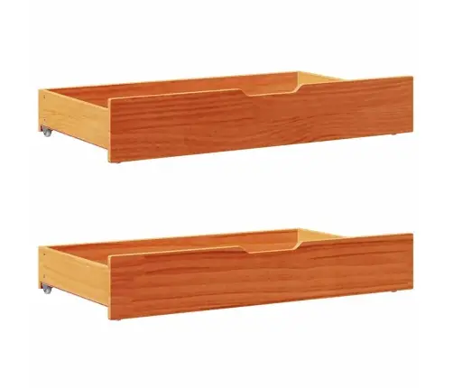 Voodiraam Ilma Madratsita, Vahapruun, 135 X 190 cm Männipuit