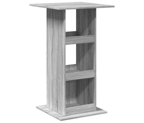 Bāra Galds Ar Uzglabāšanu, 60X60X102 Cm, Inženierijas Koks Vidaxl