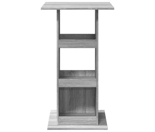 Bāra Galds Ar Uzglabāšanu, 60X60X102 Cm, Inženierijas Koks Vidaxl