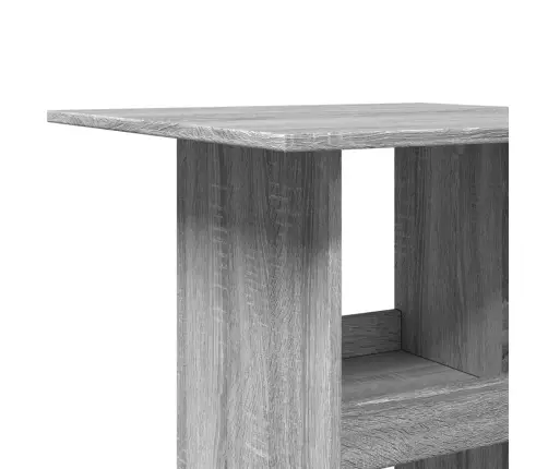 Bāra Galds Ar Uzglabāšanu, 60X60X102 Cm, Inženierijas Koks Vidaxl