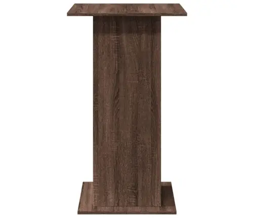 Bāra Galds Ar Uzglabāšanu 60X60X102 Cm Inženierijas Koks Vidaxl