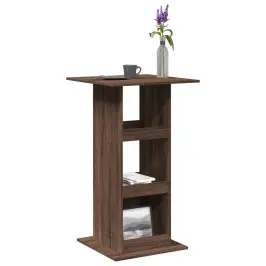 Bāra Galds Ar Uzglabāšanu 60X60X102 Cm Inženierijas Koks Vidaxl Bāra Galds Ar Uzglabāšanu 60X60X102 Cm Inženierijas Koks Vidaxl