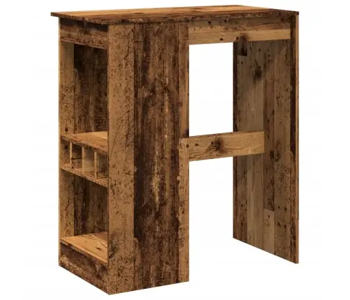 Baarilaud Riiulitega, Vana Puit, 90X47,5X103,5 cm Tehispuit