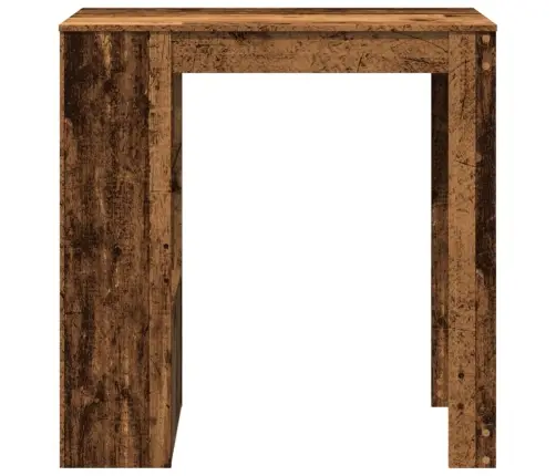 Bāra Galds Ar Plauktiem, 102X50X103,5 Cm, Inženierijas Koks Vidaxl