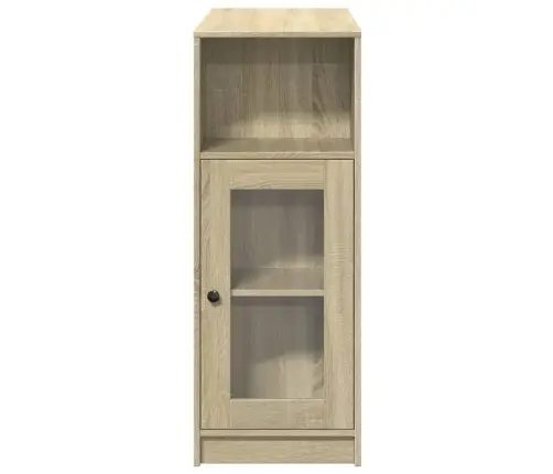 Bāra Galds Ar Plauktiem, Ozola Krāsa, 101X40X103,5 Cm Vidaxl