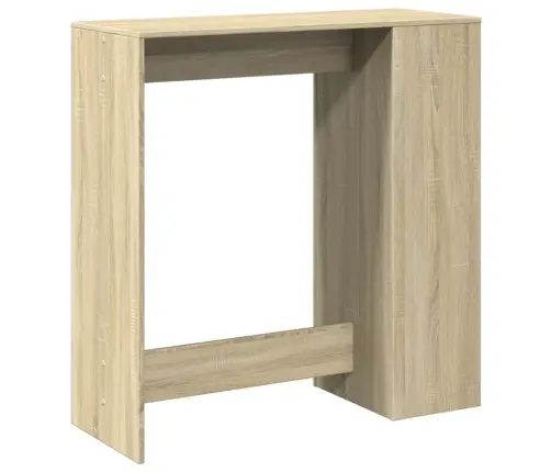 Bāra Galds Ar Plauktiem, Ozola Krāsa, 101X40X103,5 Cm Vidaxl