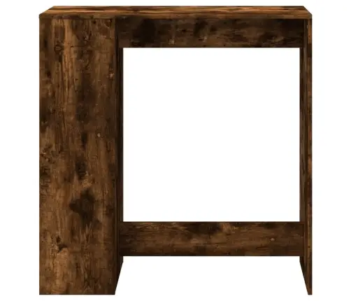 Baro Stalas Su Lentynomis, Dūminis, 101X40X103,5cm Mediena