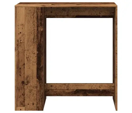 Bāra Galds Ar Plauktiem, Veca Koka, 101X40X103,5 Cm Vidaxl